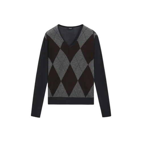 Massimo Dutti Синий Женский Трикотаж