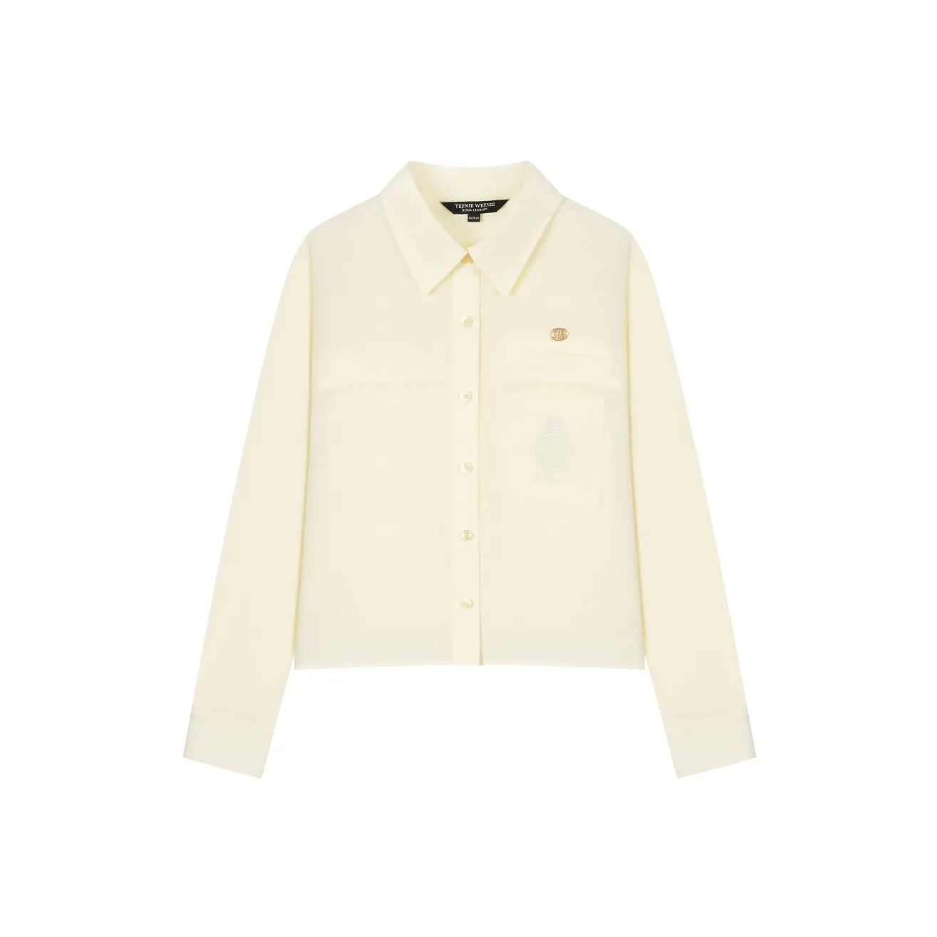 Teenie Weenie Рубашка Женская Светло-Желтая