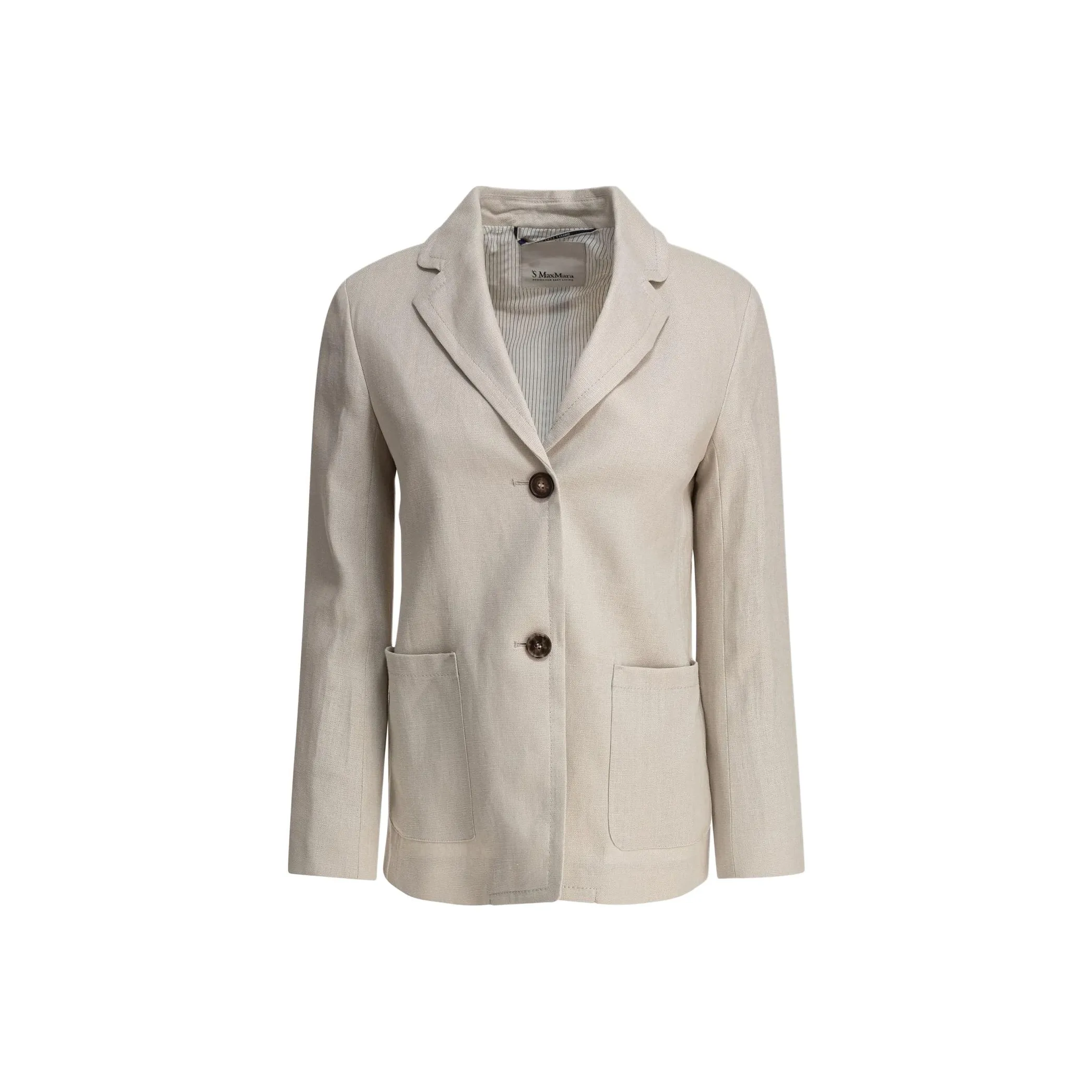 'S MAX MARA Single Breasted Long Sleeved Jacket