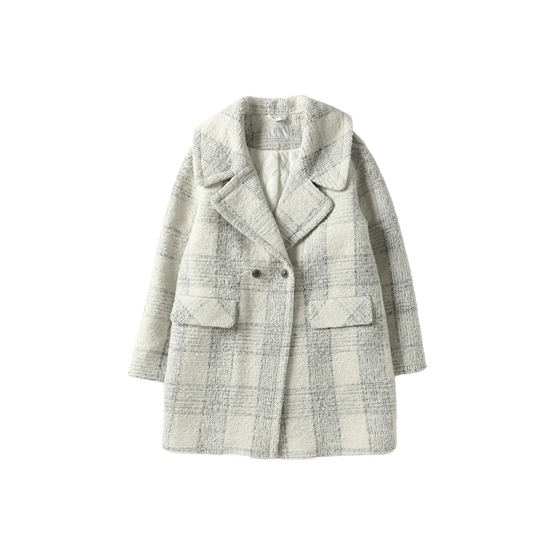 XIANGYING Coats Women's Beige