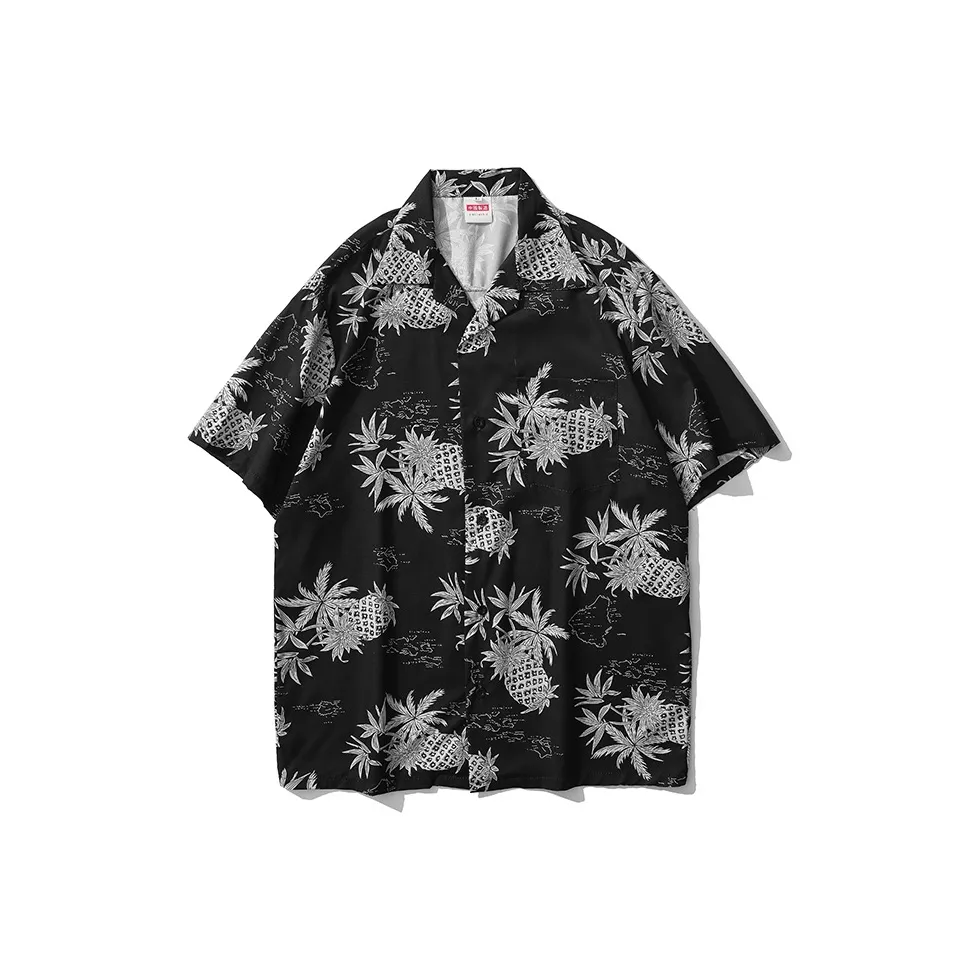 BEAR UNION Черная унисекс рубашка