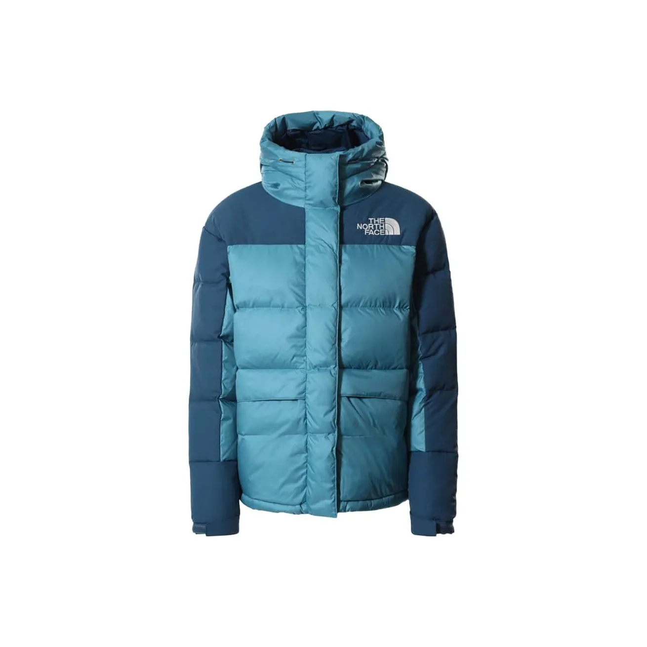 THE NORTH FACE Пуховик женский розовый синий