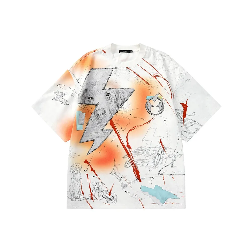 GENANX Индивидуальный принт унисекс футболки