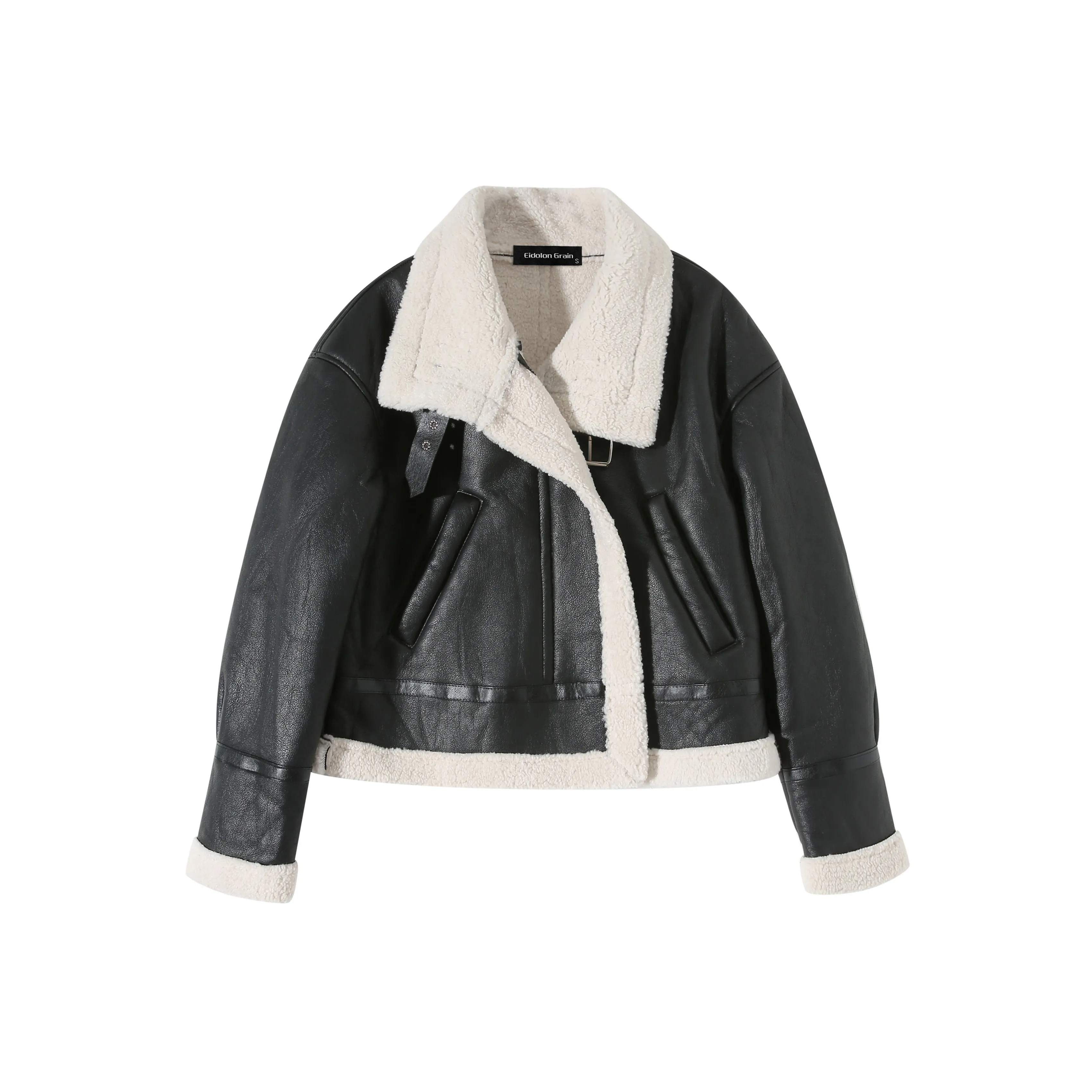 EIDOLON GRAIN Куртки Пальто Женские Черный