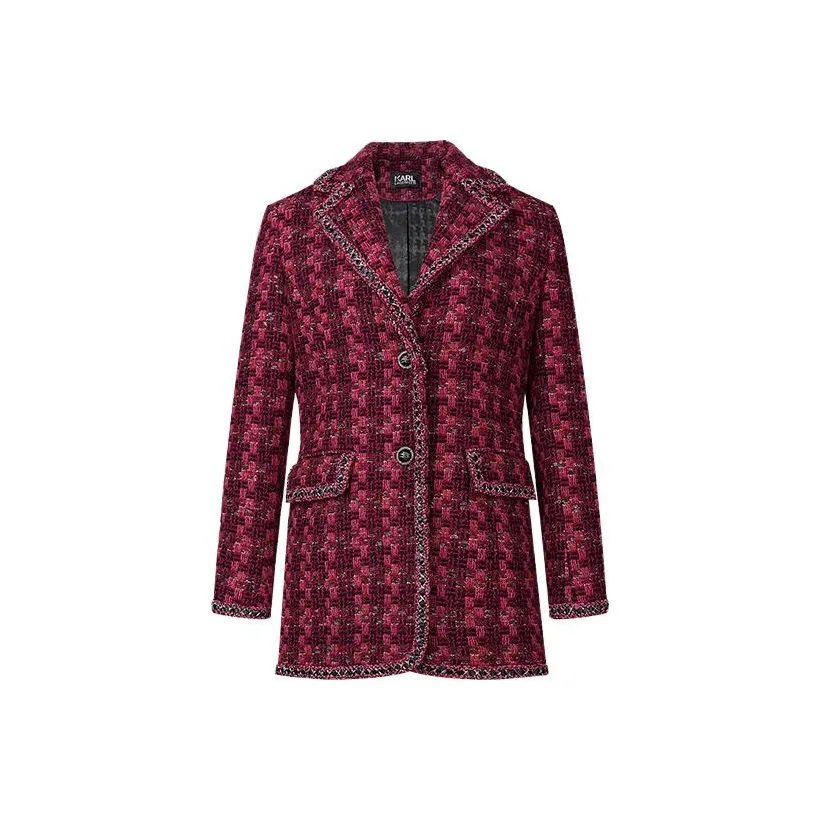 Karl Lagerfeld Бизнес-костюм пальто женское красное