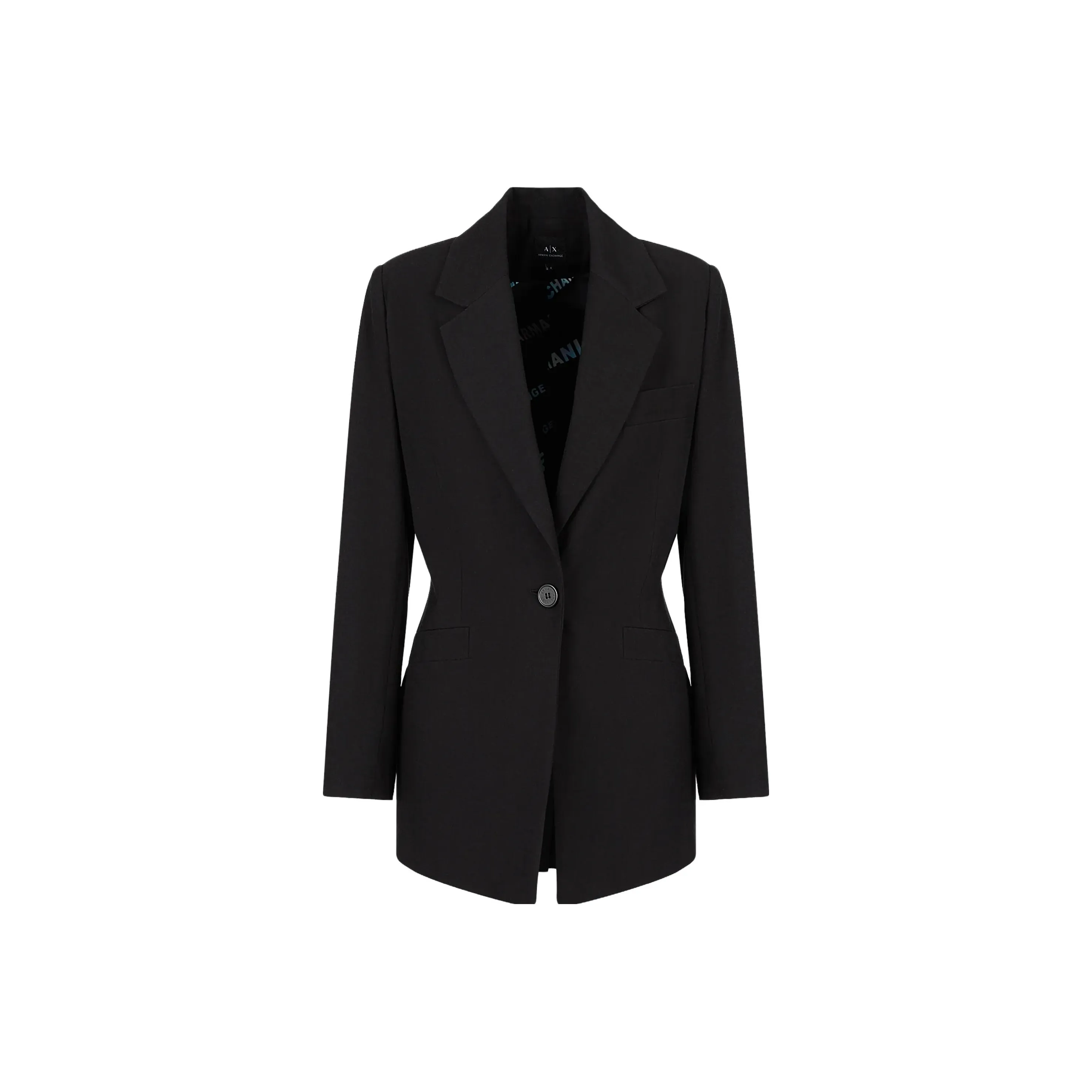 EMPORIO ARMANI Бизнес-костюм Пальто Женское Черное