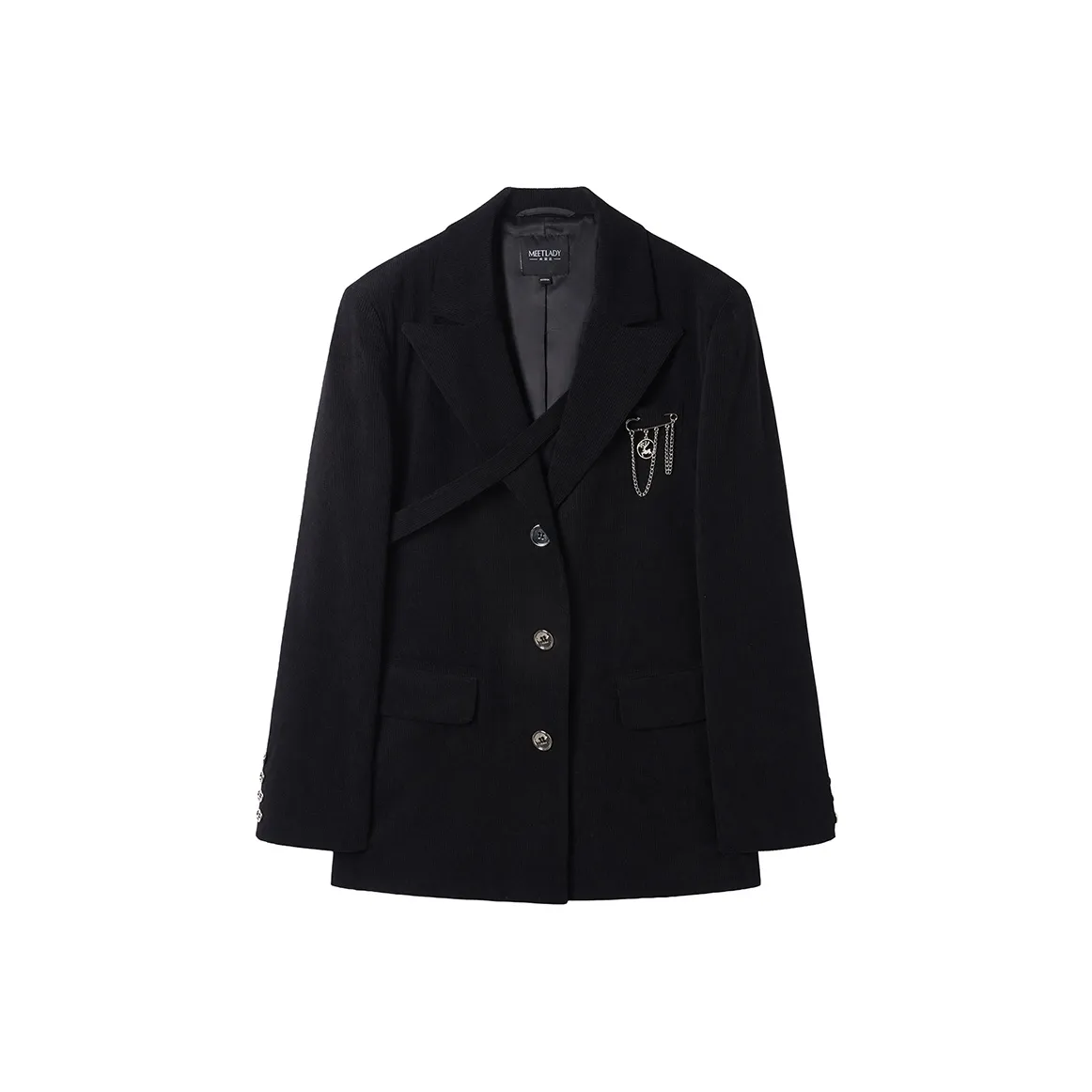 MEETLADY Business Suit Women's Black