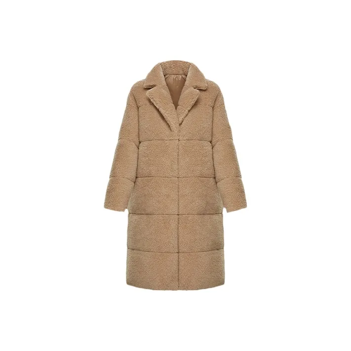 Moncler Coats Women's Beige
