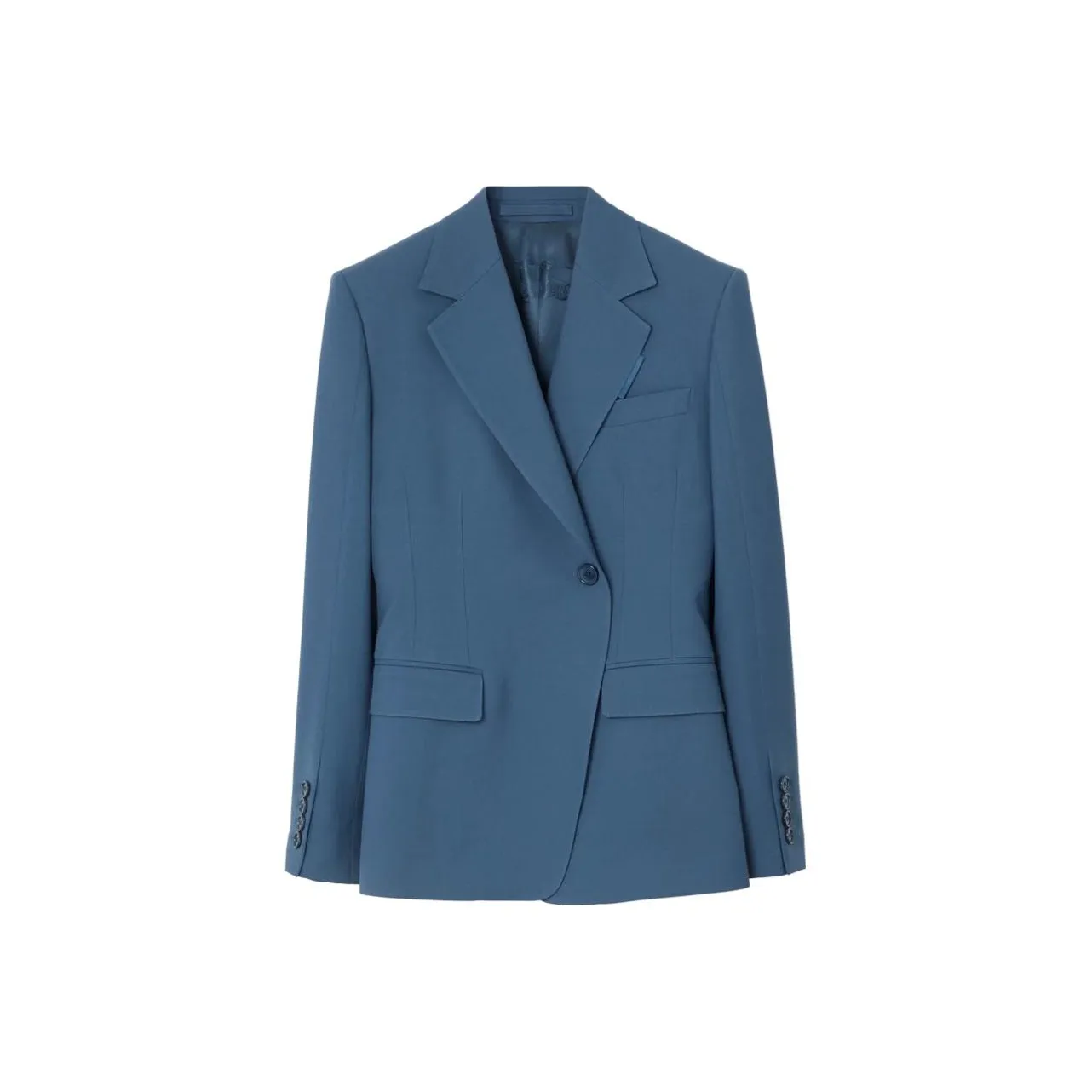 Burberry Asymmetric Single Breasted Blazer