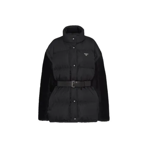 PRADA Черные Женские Пуховики