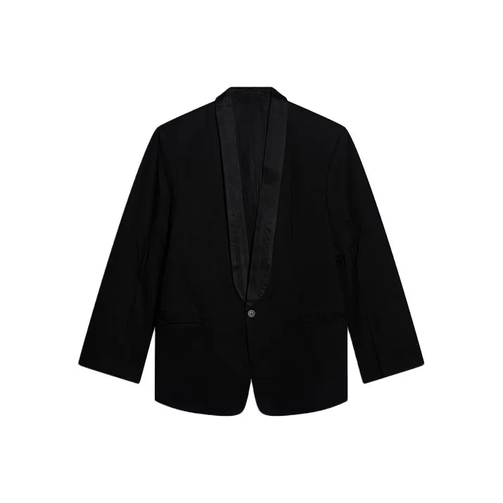 Balenciaga FW21 Rental Tuxedo Business Suits Coats Women's Black