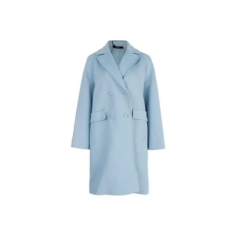 MaxMara Куртка Женская Светло-Синяя