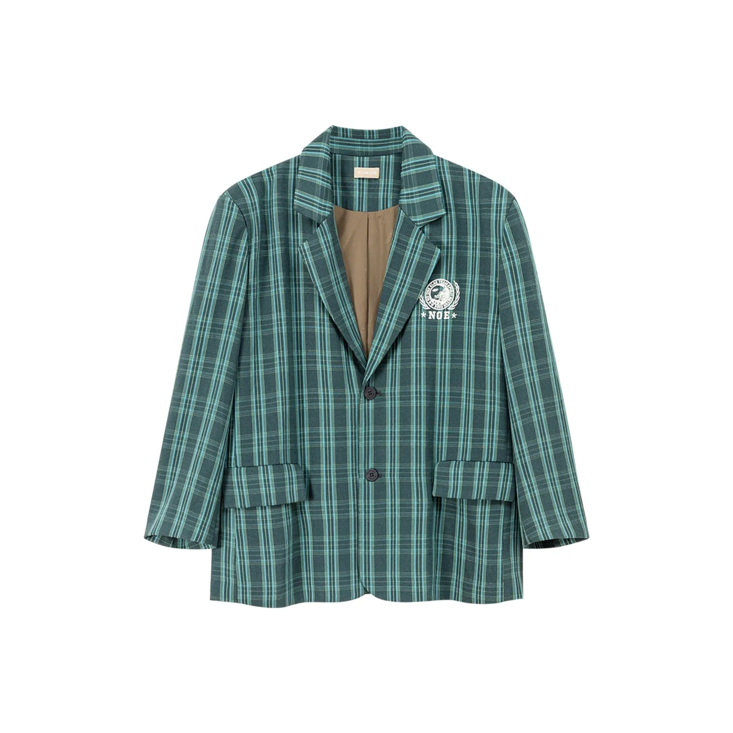 NO ONE ELSE Синяя клетка Женские офисные костюмы