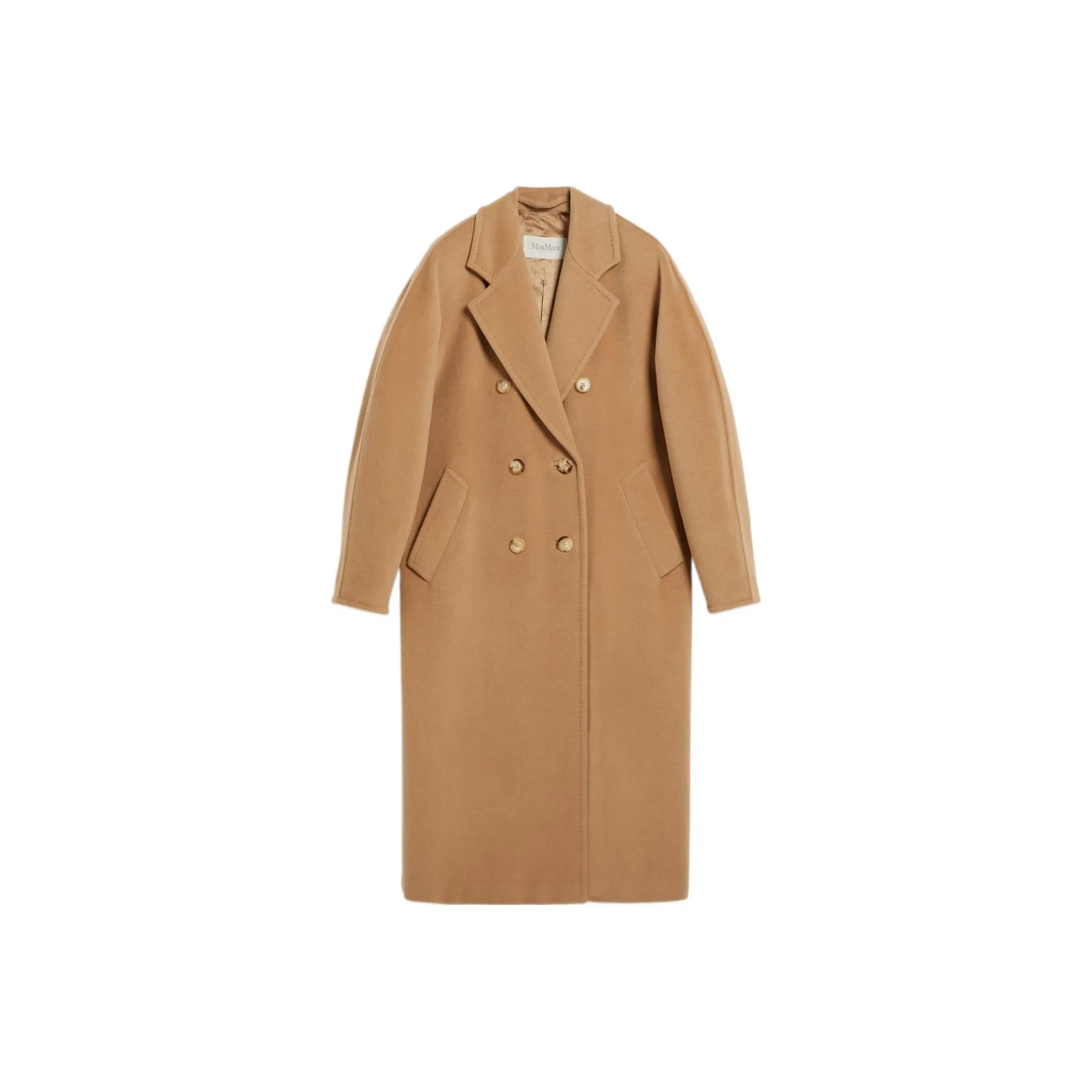 MaxMara 101801 Series Coats Women's Camel