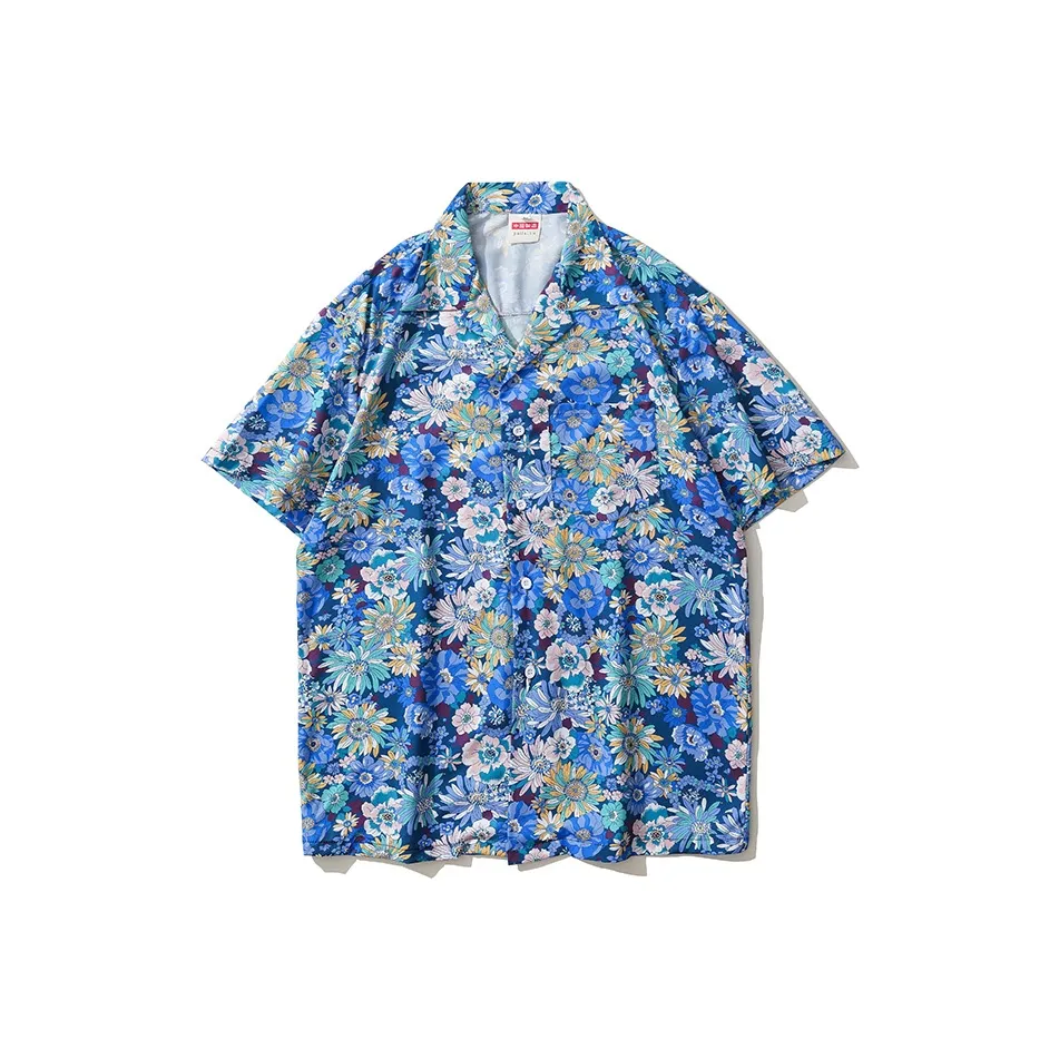 BEAR UNION Синие Унисекс Рубашки