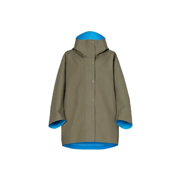 UNIQLO X Marni Women's Block Teck Half Coat Olive