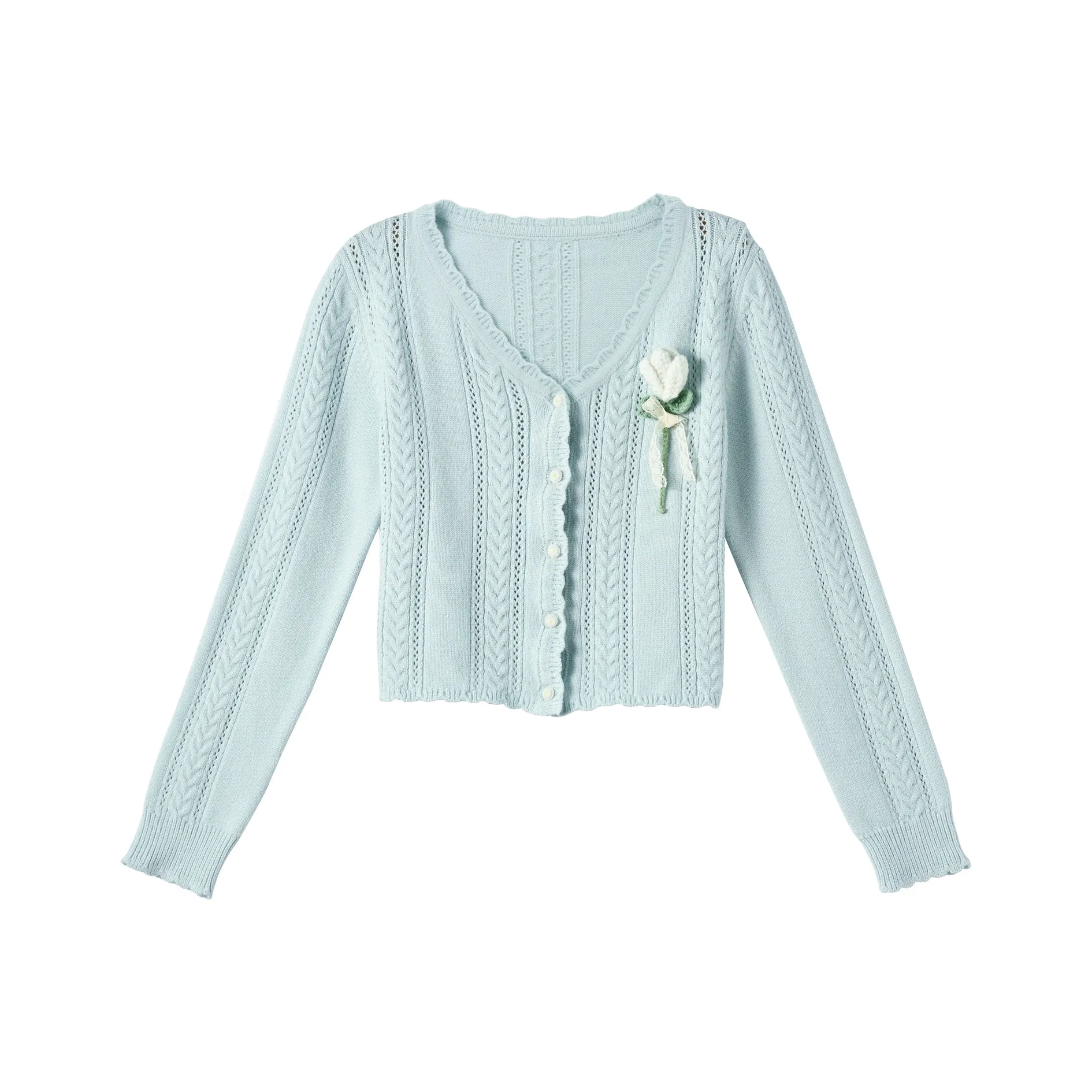 SNBL Knitwear Women's Blue Cardigan
