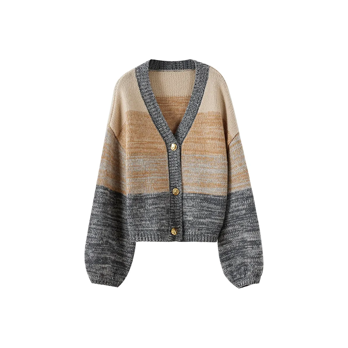 NancyCavally Knitwear Women's Orange & Gray