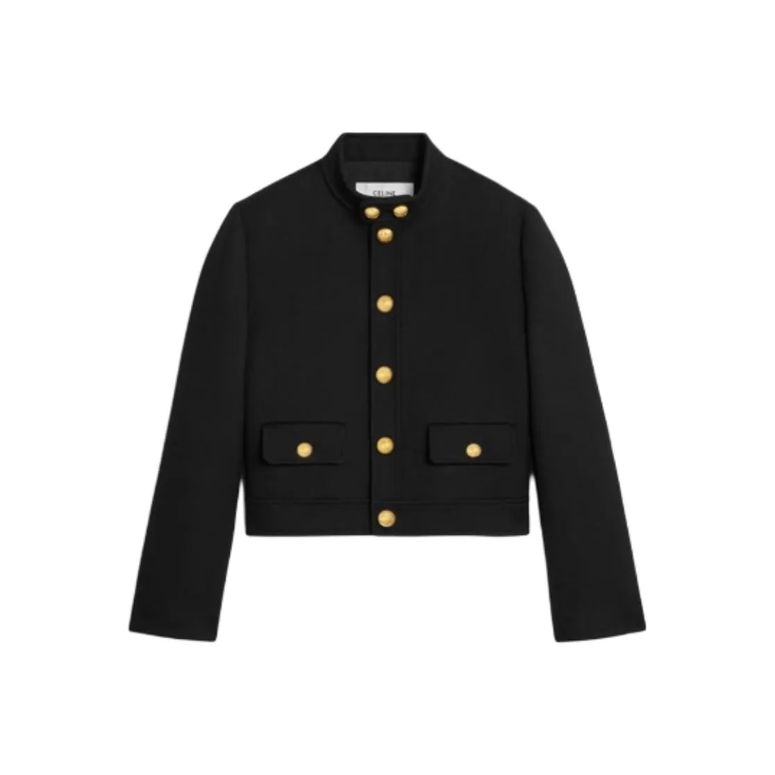 CELINE Verneuil Buttoned Long Sleeved Jacket