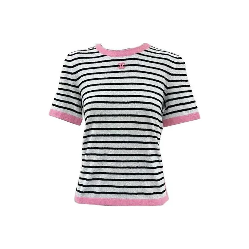 CHANEL 24 Spring Summer 24P Knitwear Women's Black