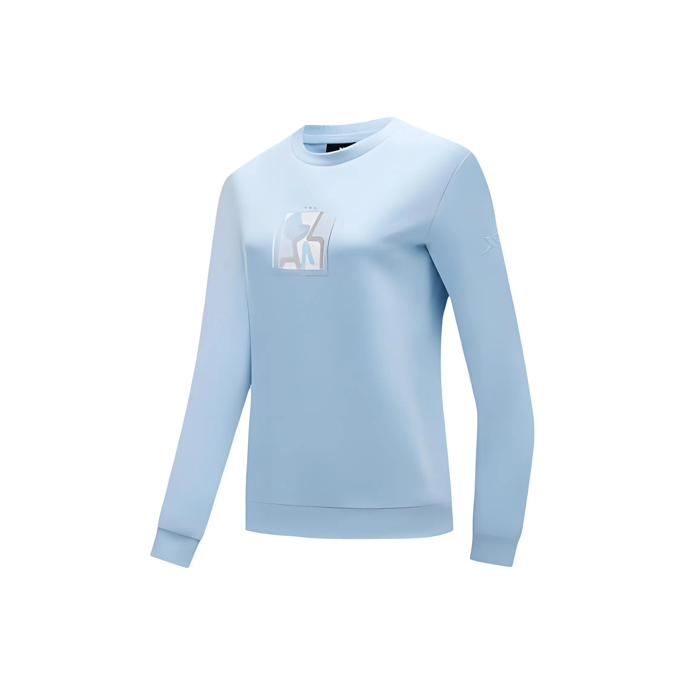 XTEP ZONGXUNXILIE Свитшот Женские Циан Синий