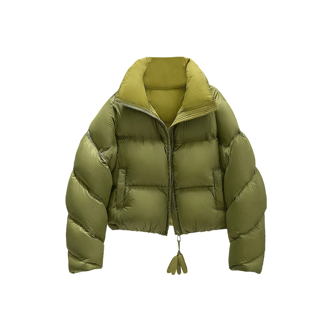 Cypress House Пуховик Женские Авокадо Зеленый