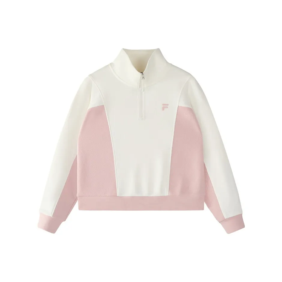 FILA FUSION Толстовка Женская Облачный Белый