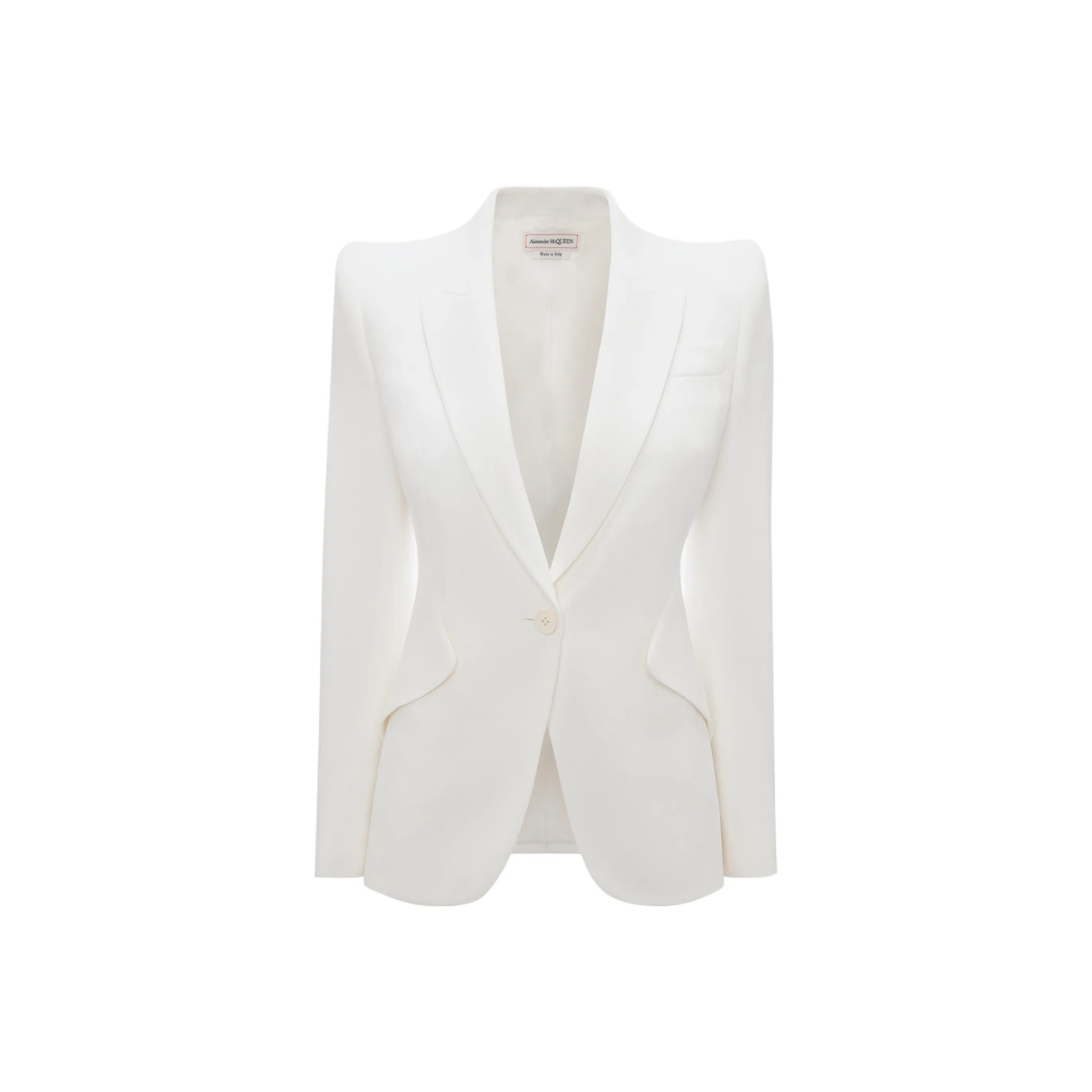 Alexander McQueen Single Breasted Tailored Blazer