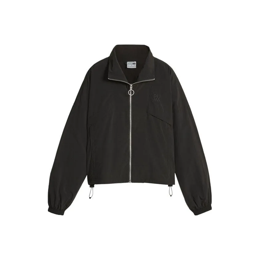 PUMA Повседневная Куртка Женская Черная
