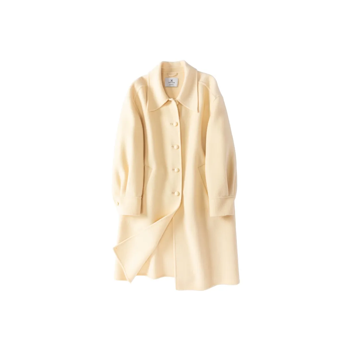 XIANGYING Желтое Женское Пальто