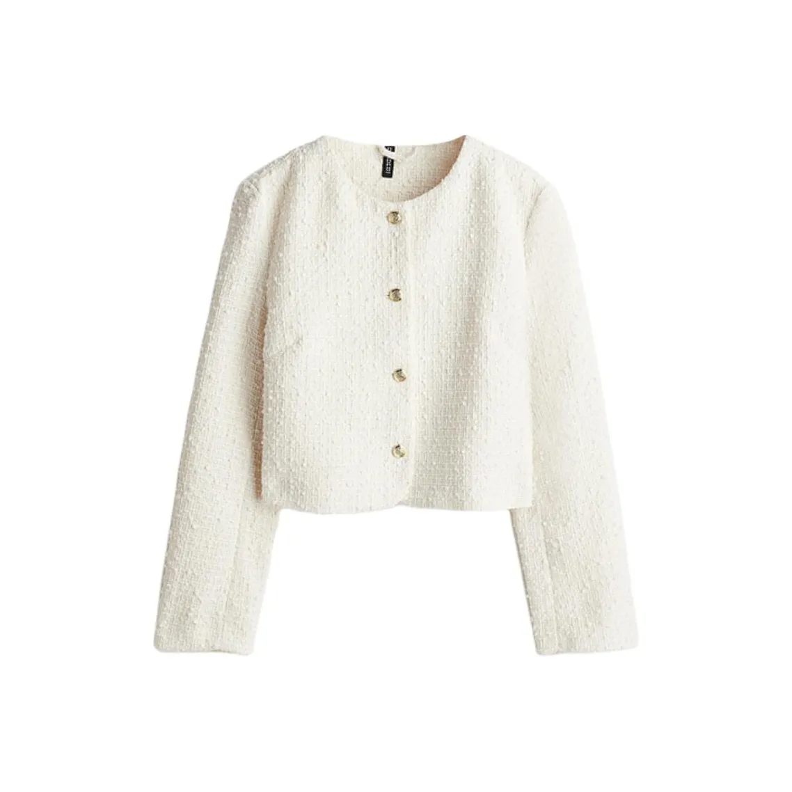 H M Куртки и Пальто Женские Кремовый