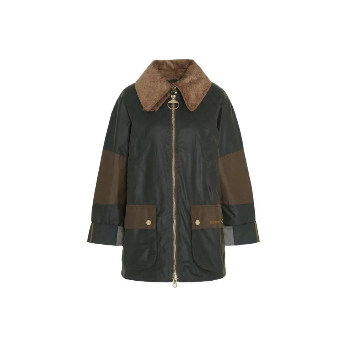BARBOUR Allerston Waxed Zip-Up Jacket