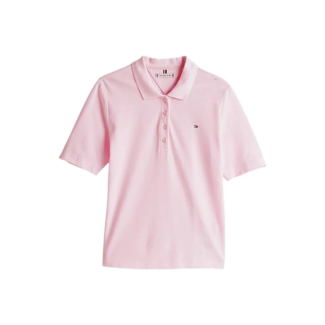 Поло Tommy Hilfiger Женское Светло-Розовое