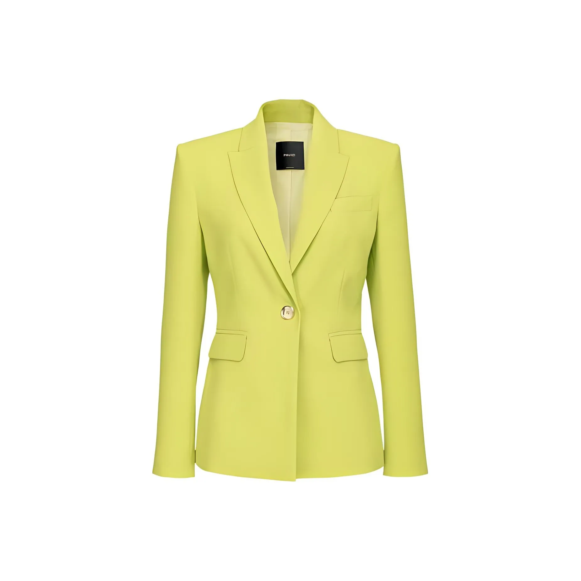 PINKO SS23 Бизнес-костюм Куртка Женская Желтая