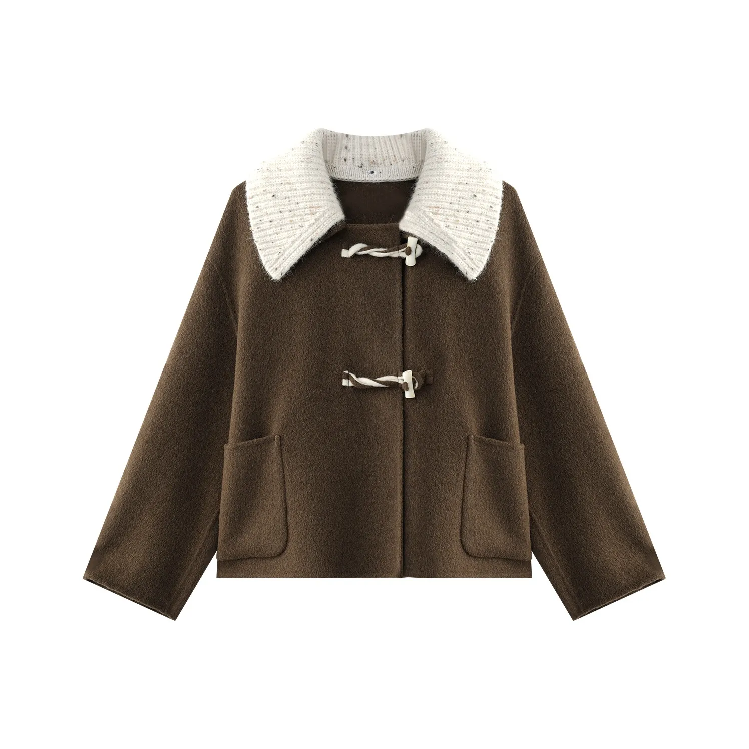 THE SEA LIFE Куртки Пальто Женские Темная Бабочка Коричневый