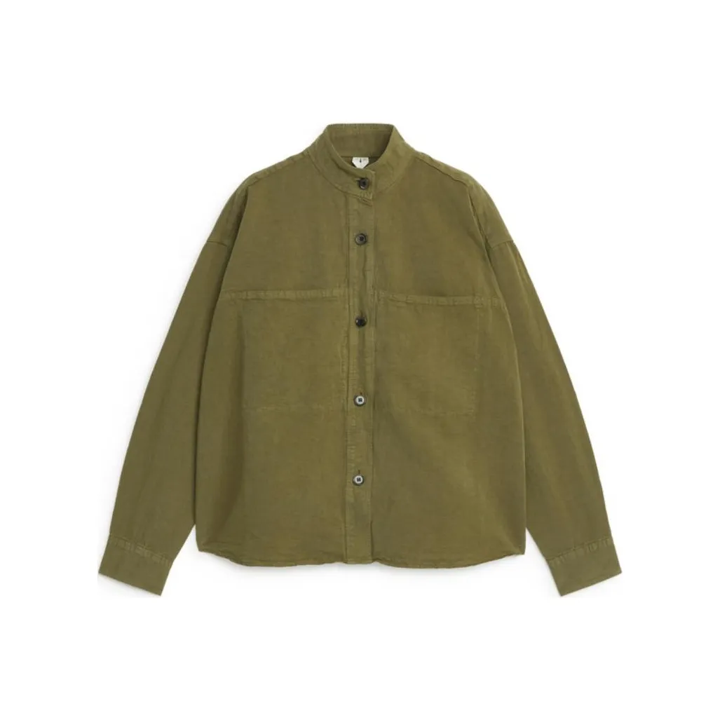 ARKET Куртки и Пальто Женские Хаки Зеленый