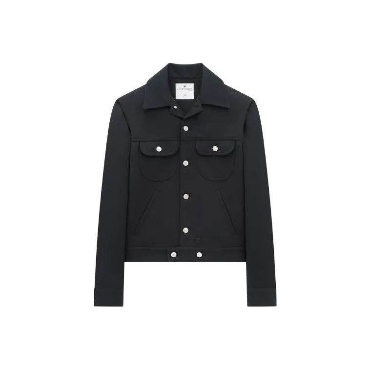 COURREGES Twill Trucker Jacket