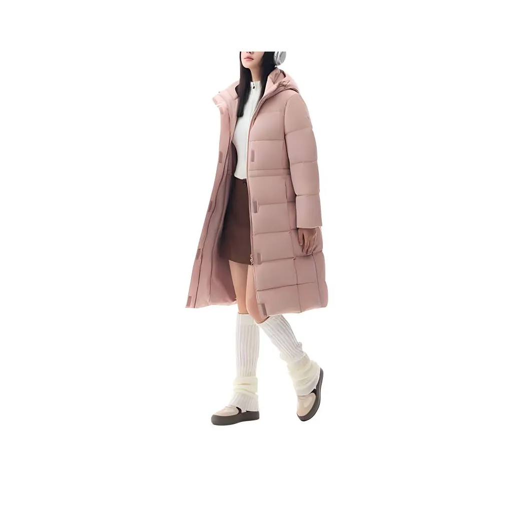 ANTA Sports Life Collection Пуховик Женский Призрачный Красный