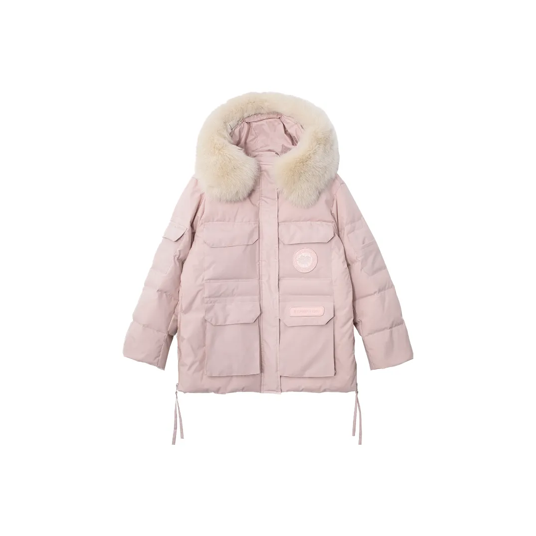 SUNSUNTOWN Down Jacket Women's Pink