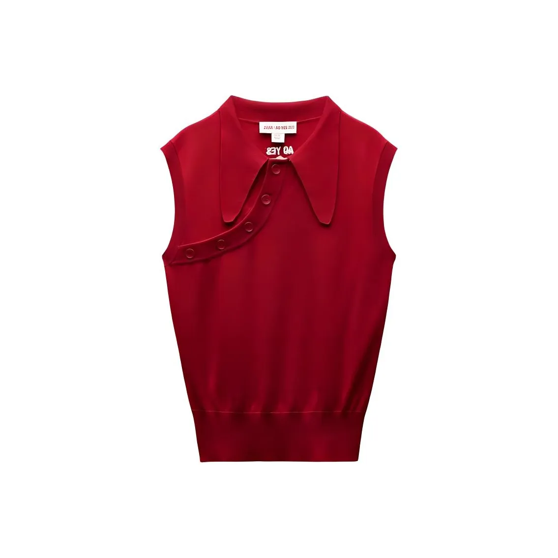 Ao Yes X ZARA AO YES Collaboration Knitwear Women's Red