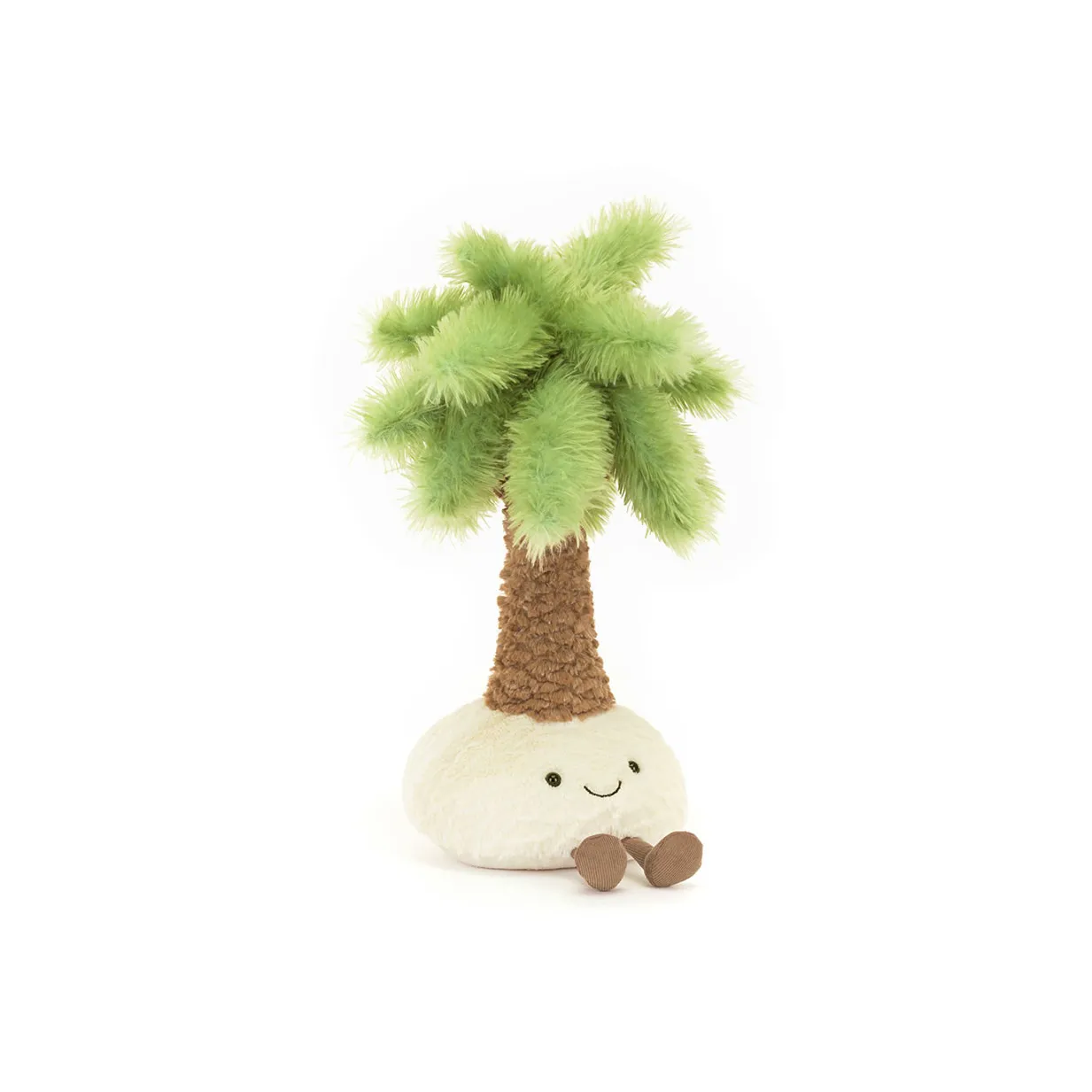 JELLYCAT Fun Plant Amuseables Pammie Пальма Куклы Плюшевая кукла 31 см Рекомендуемая высота в сидячем положении