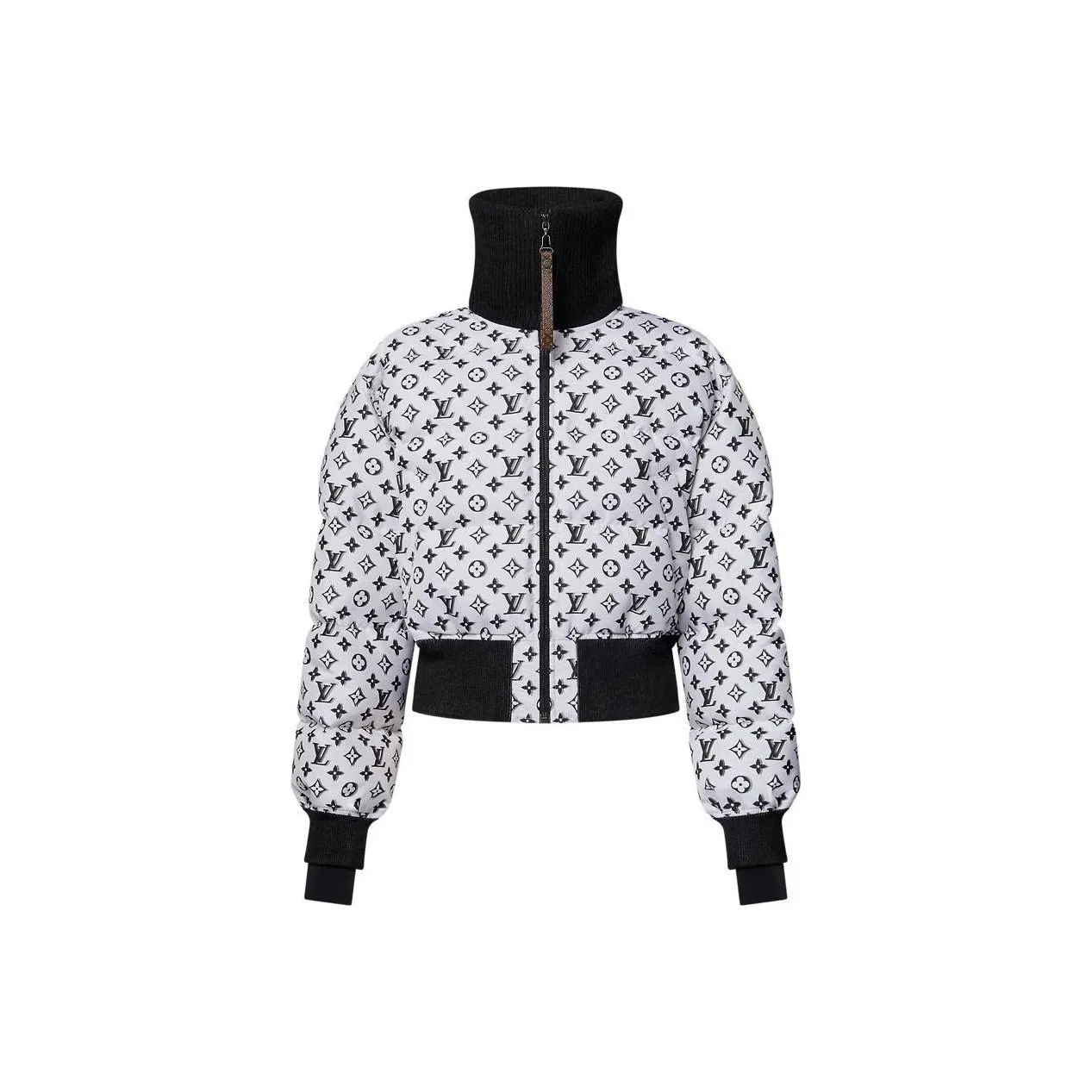 LOUIS VUITTON SKI Skiing Series FW24 Down Jacket Women's Black White