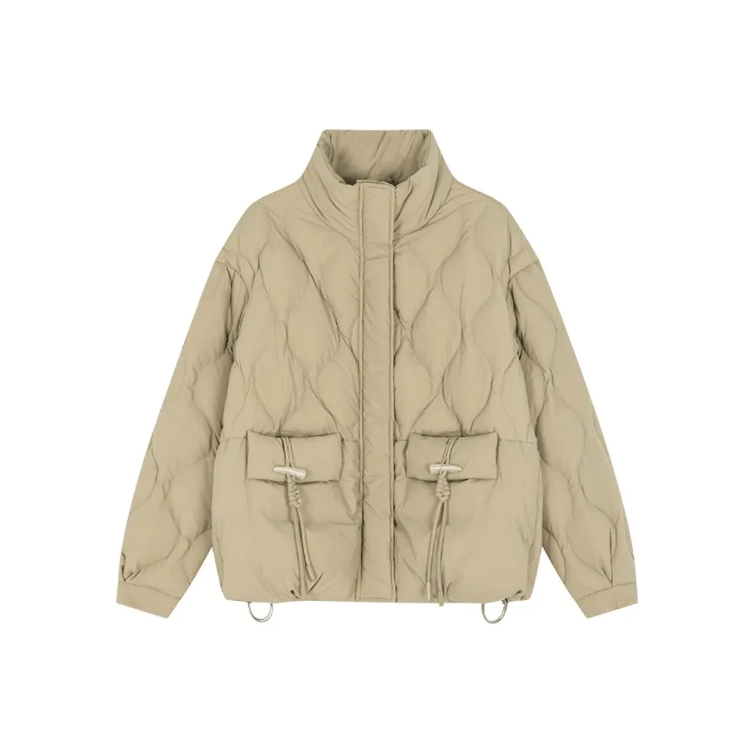 IHIMI Пуховик Женский Шалфей Зеленый