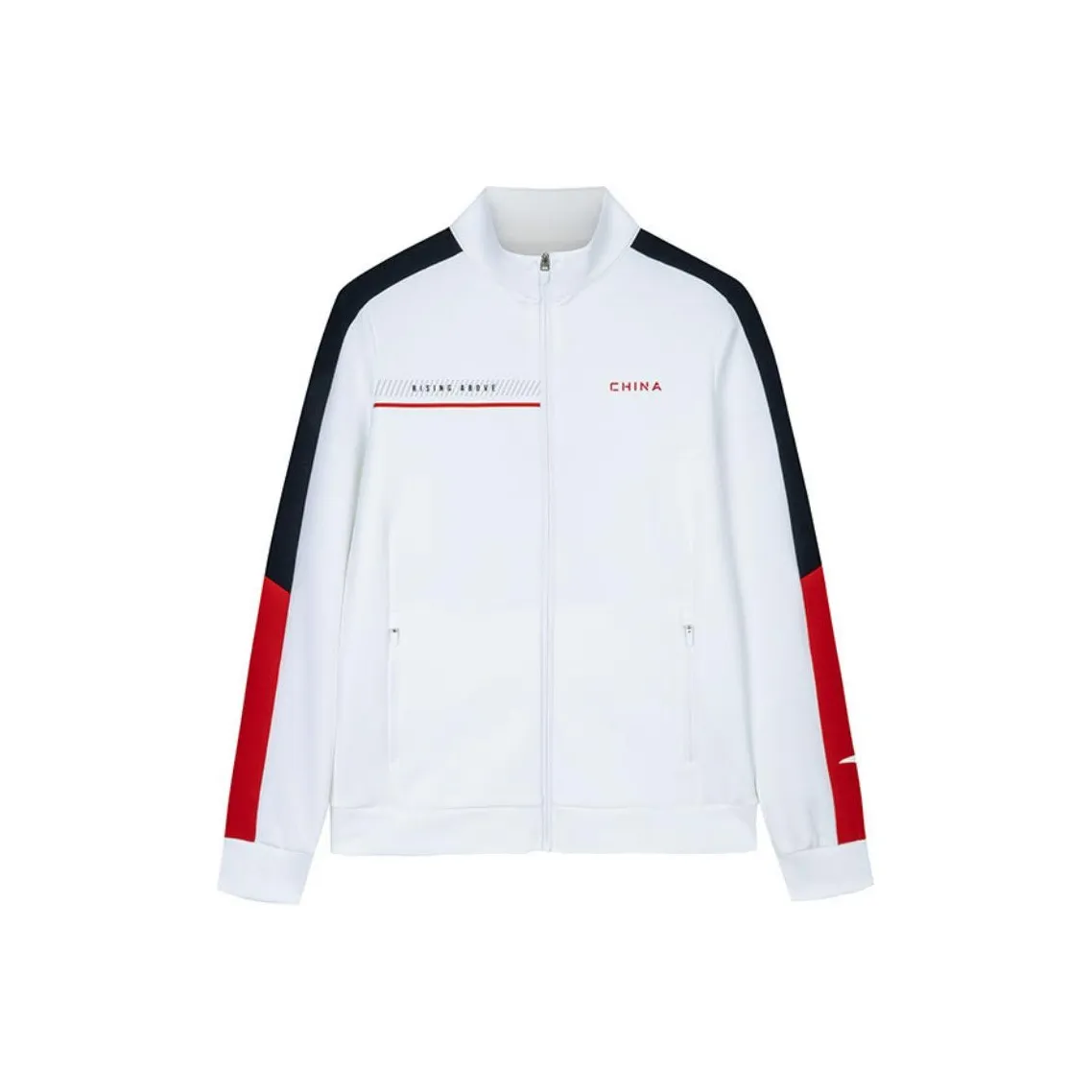 Anta Variety Тренировки Коллекция Куртки Пальто Женские Снежно-белый Полуночный синий Классический красный