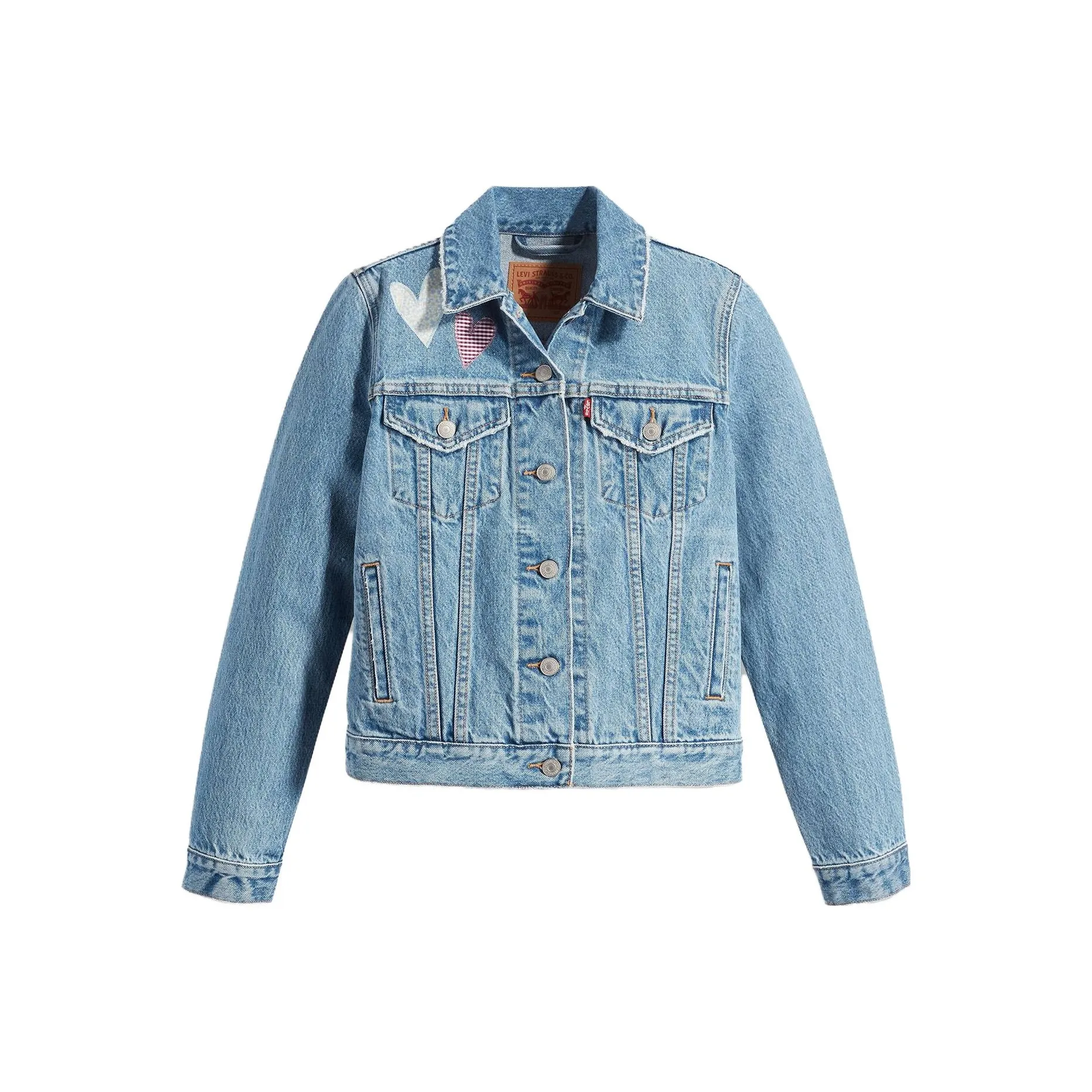 Levis Blue Women's Jackets Левис Синий Женские Куртки