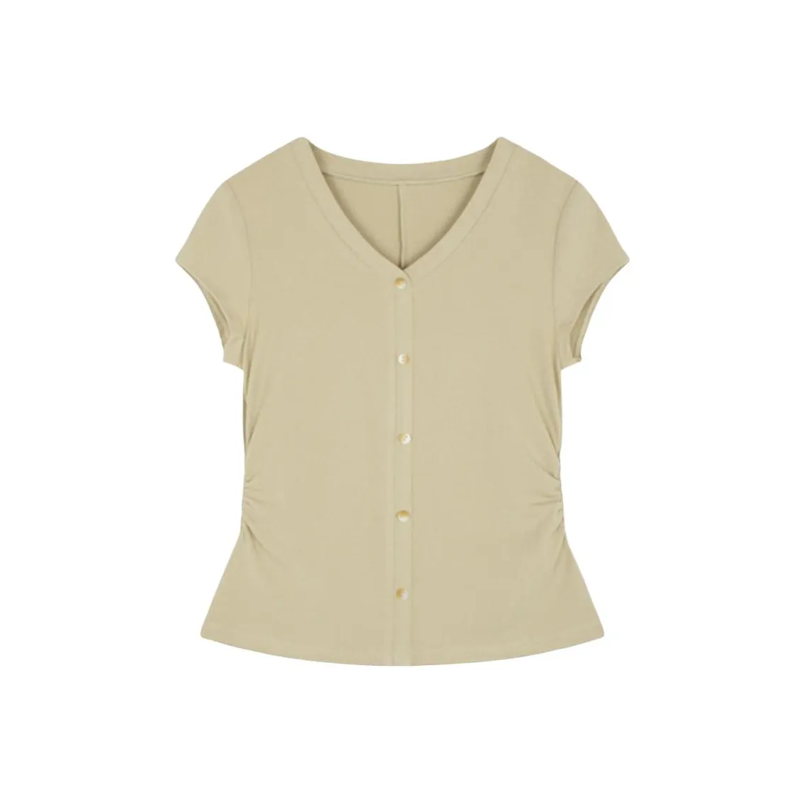 Mo Han Yi Mei Рубашка Женская Ананас Цвет