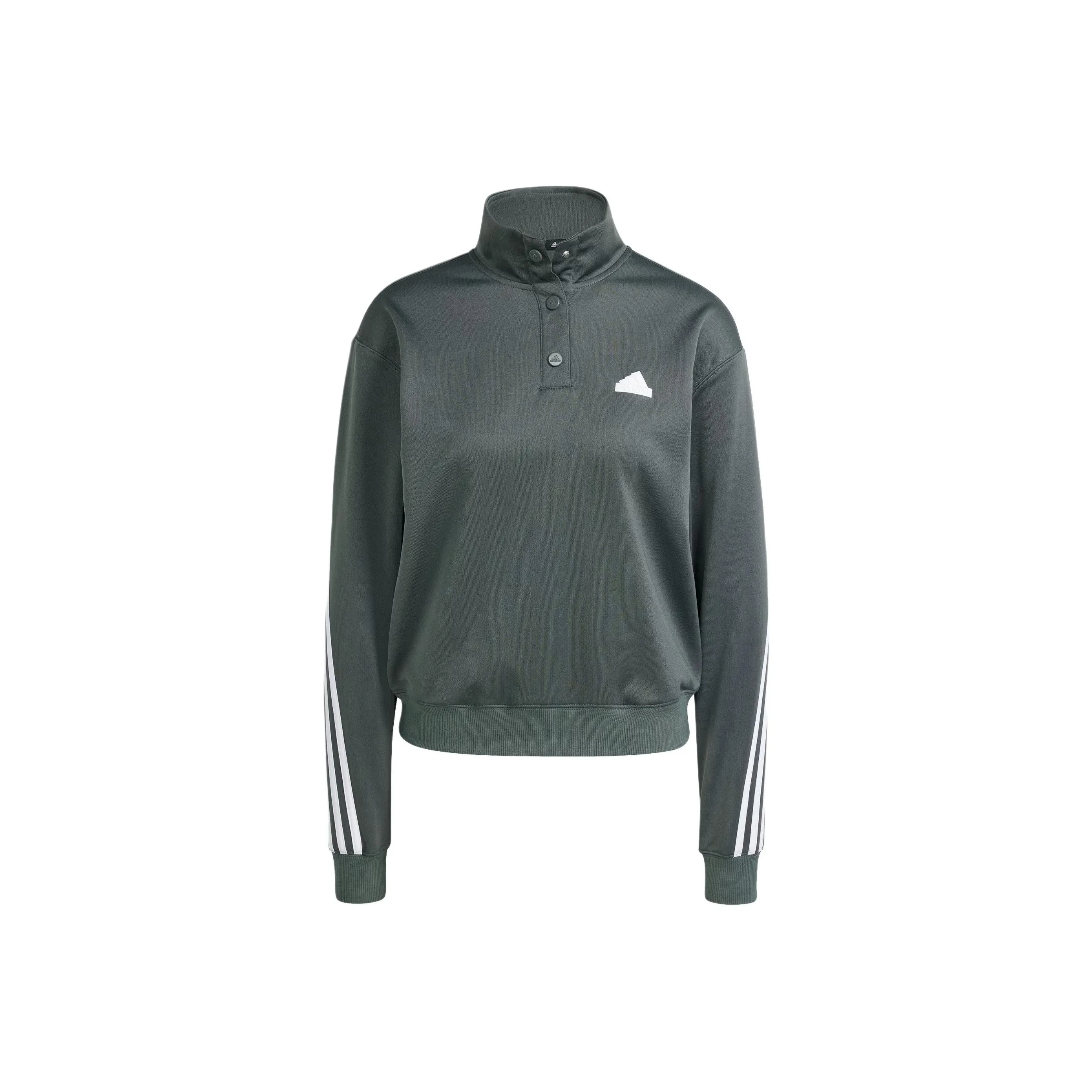 Adidas ICONIC Обертка Track Куртка Толстовка Женская Зеленая