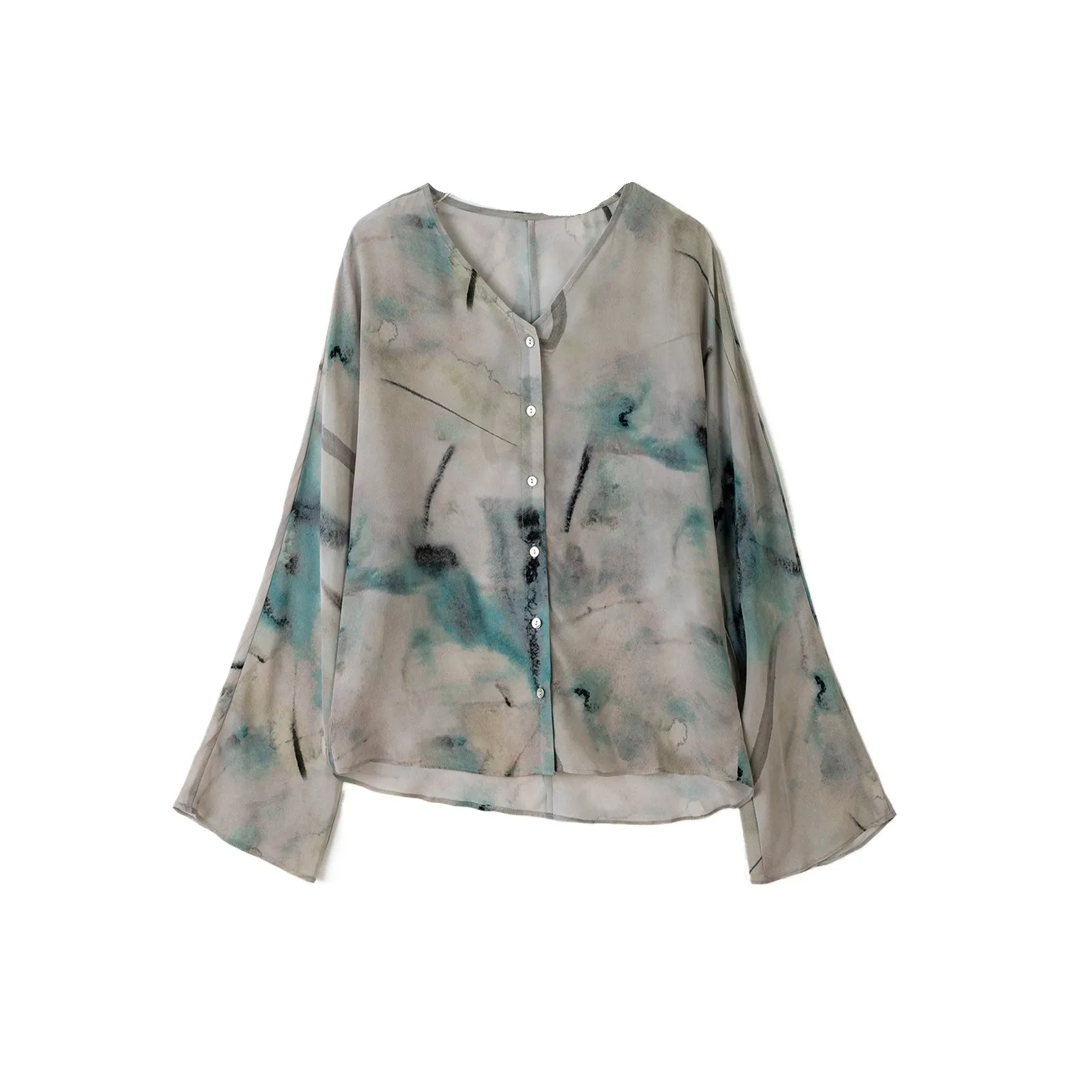 To The West Рубашка Женская Ink Синий