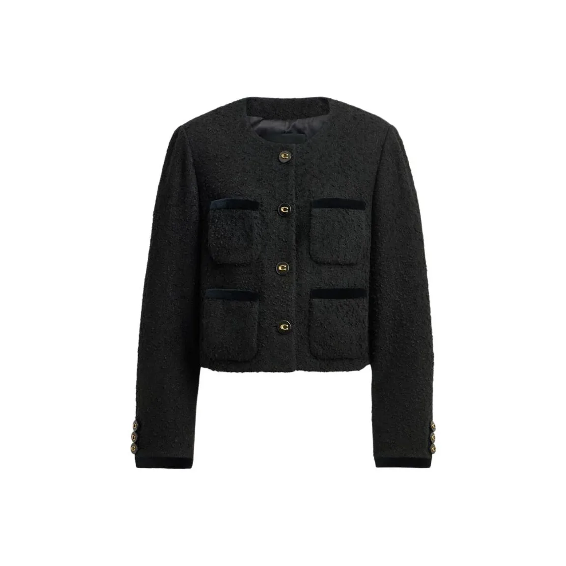 COACH Jackets Coats Women's Black