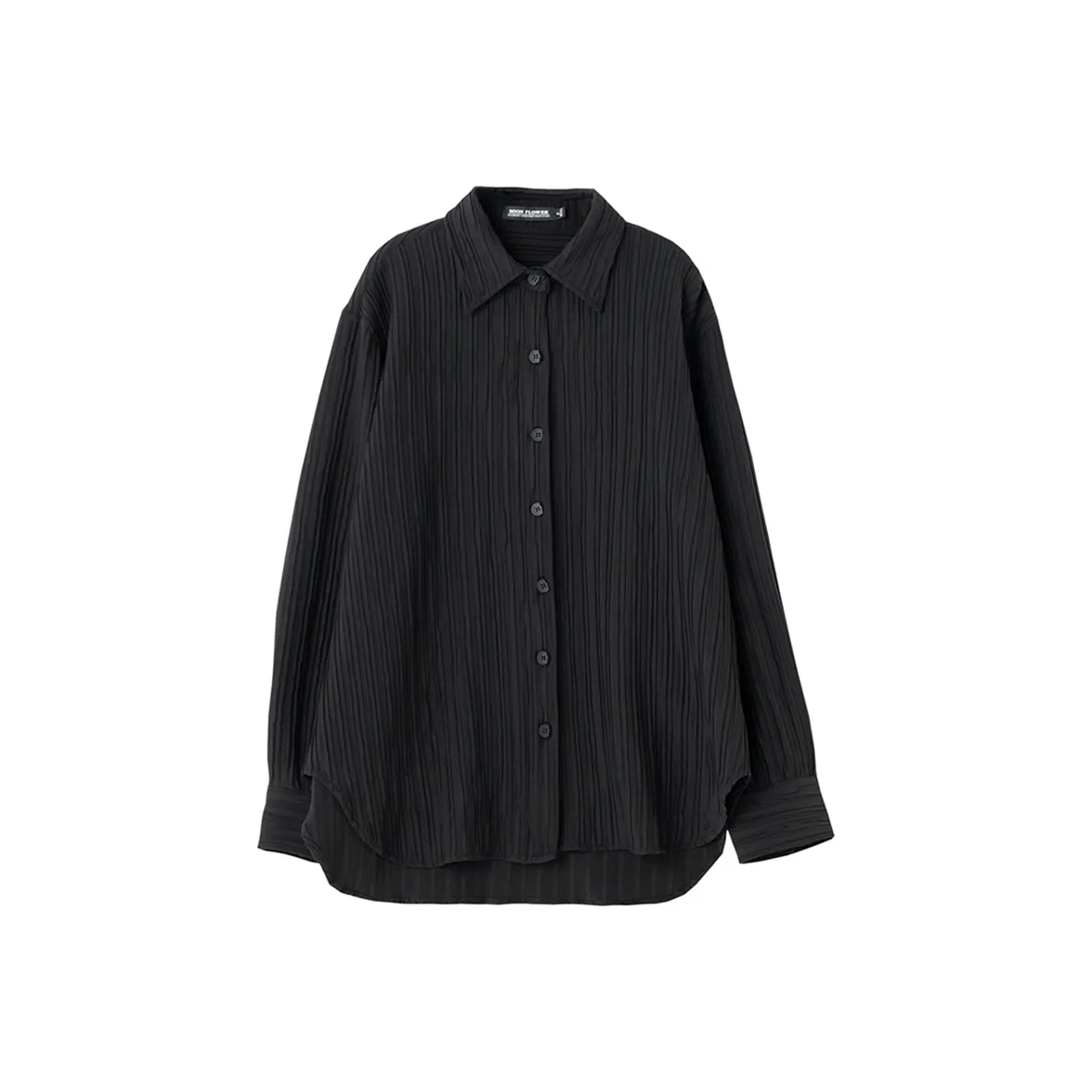 SOON FLOWER Рубашка Женская Черная